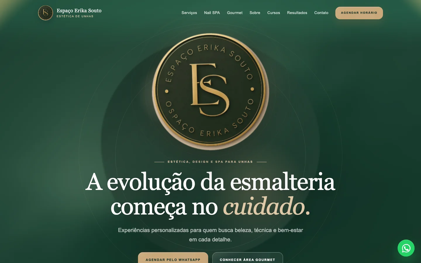 Site do Espaço Erika Souto